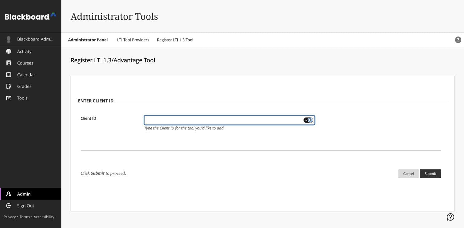 Register AutoMark as an LTI 1.3 tool